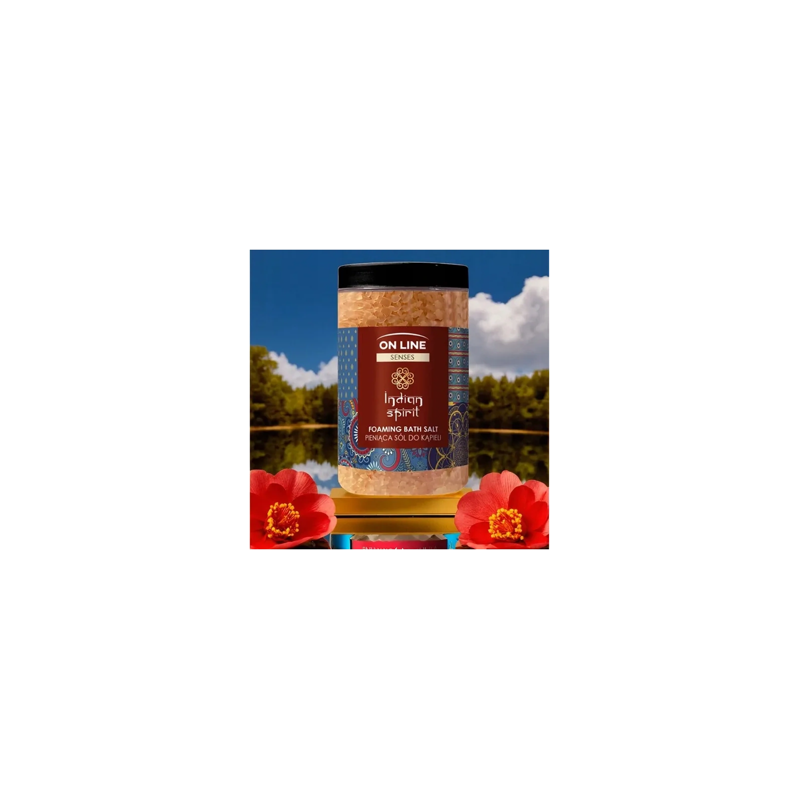 ON LINE Senses sól do kąpieli Indian Spirit 480g