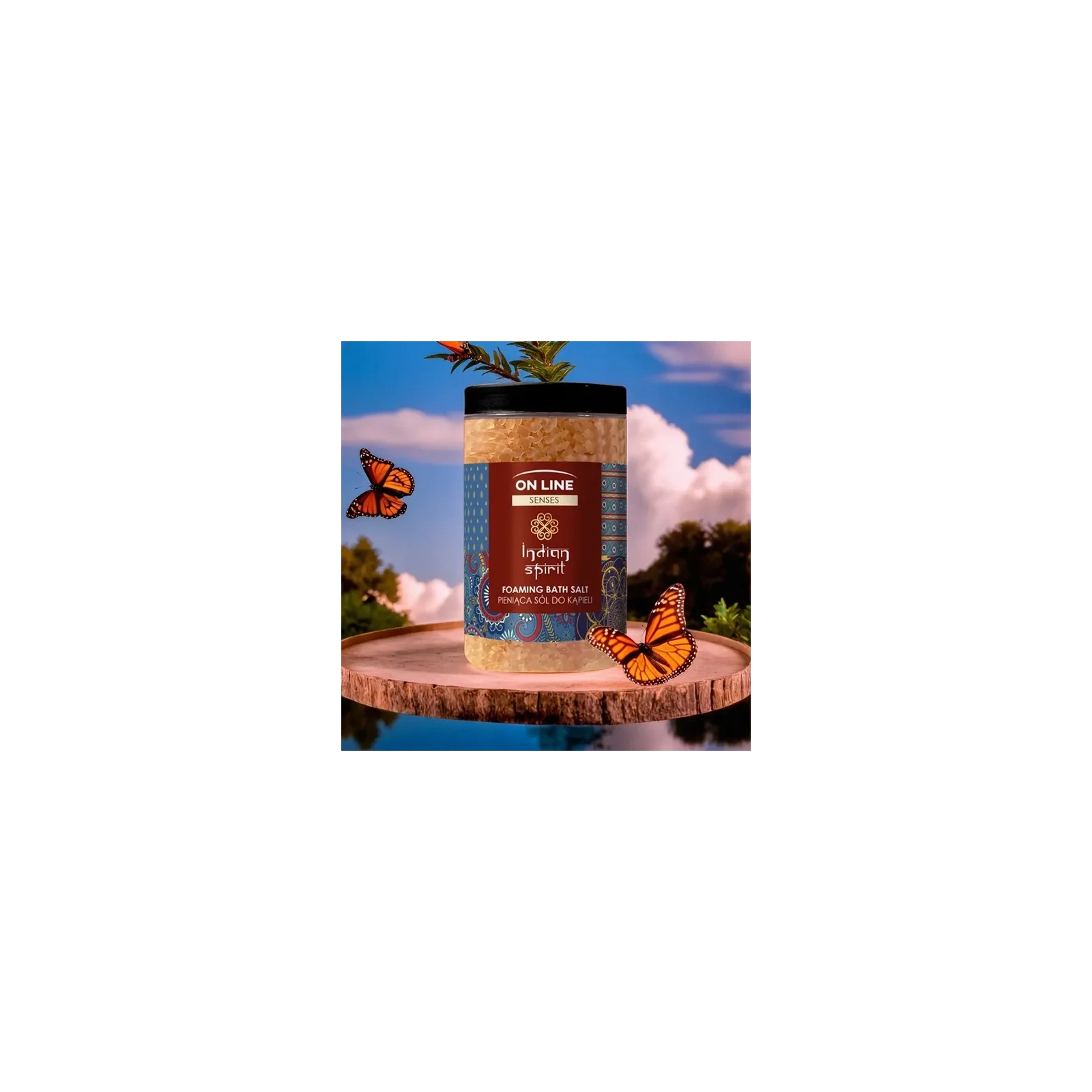 ON LINE Senses sól do kąpieli Indian Spirit 480g
