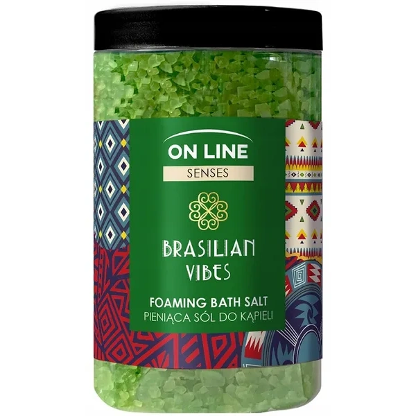 ON LINE Senses sól do kąpieli Brasilian Vibes 480g