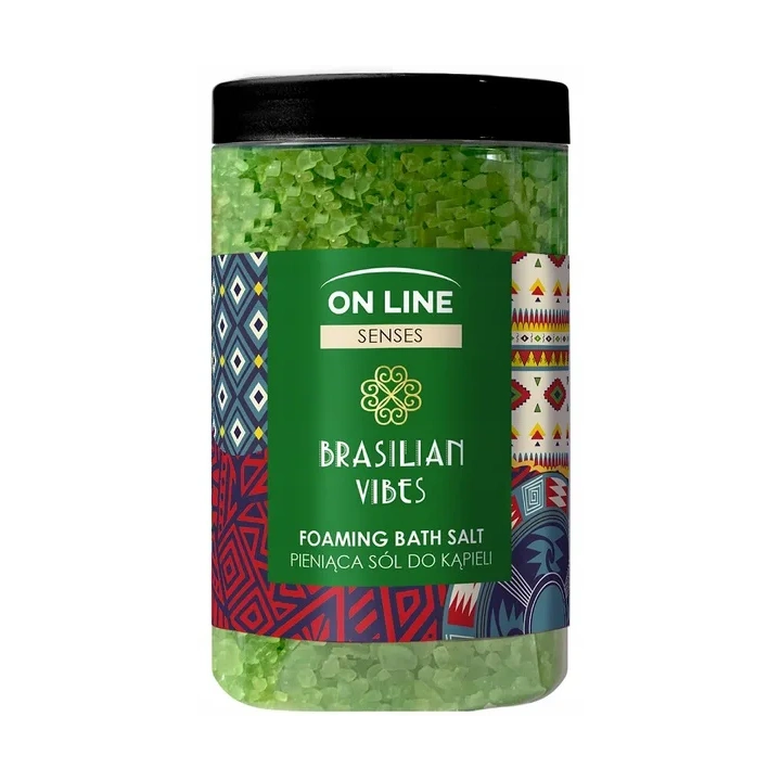 ON LINE Senses sól do kąpieli Brasilian Vibes 480g