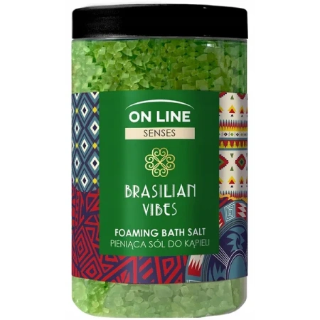 ON LINE Senses sól do kąpieli Brasilian Vibes 480g
