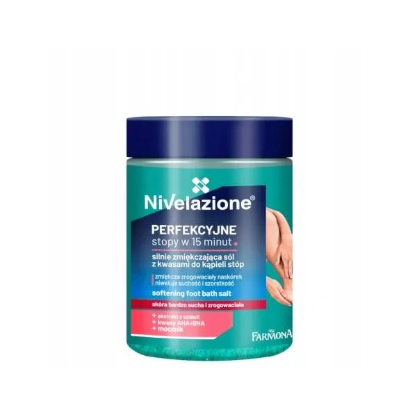 FARMONA Nivelazione sól do kąpieli stóp z kwasami Perfekcyjne Stopy w 15 Minut 350g 