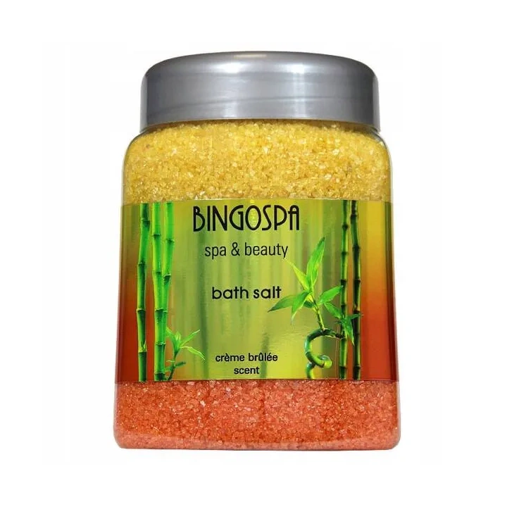 BINGOSPA Spa Beauty sól do kąpieli Creme Brulle 850g 