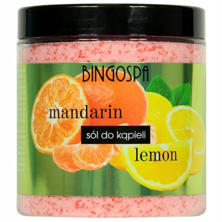 BINGOSPA sól do kąpieli mandarynka cytryna 900g