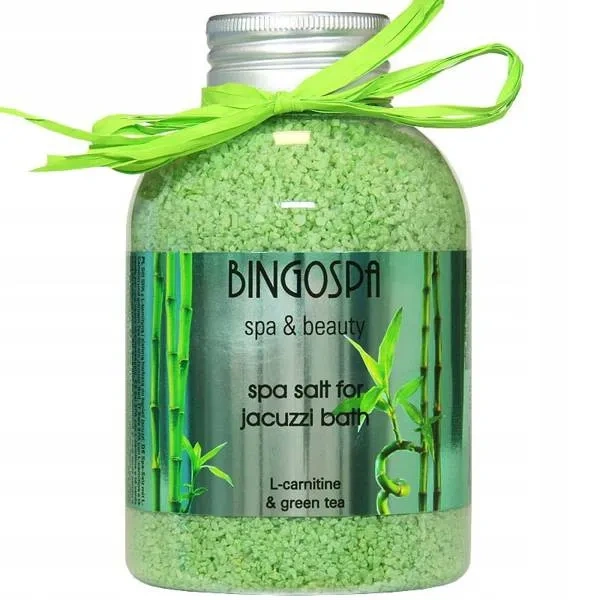 BINGOSPA Sól do kąpieli z Zieloną Herbatą 650g