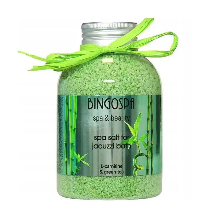 BINGOSPA Sól do kąpieli z Zieloną Herbatą 650g