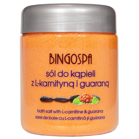 BINGOSPA Sól do kąpieli z L-karnityną i guaraną 580g