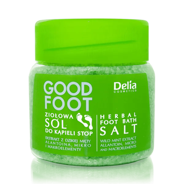 DELIA Good Foot Podology ziołowa sól do kąpieli stóp 570g