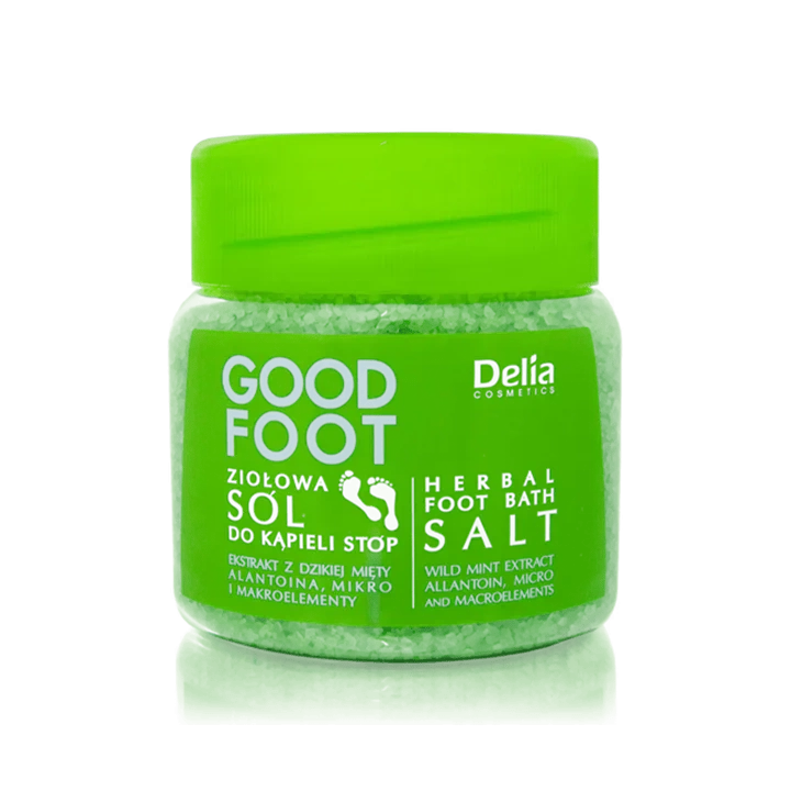DELIA Good Foot Podology ziołowa sól do kąpieli stóp 570g
