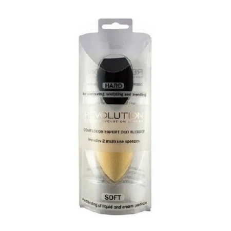 MAKEUP REVOLUTION Complexion Expert Duo Blender gąbka do fluidu 2szt