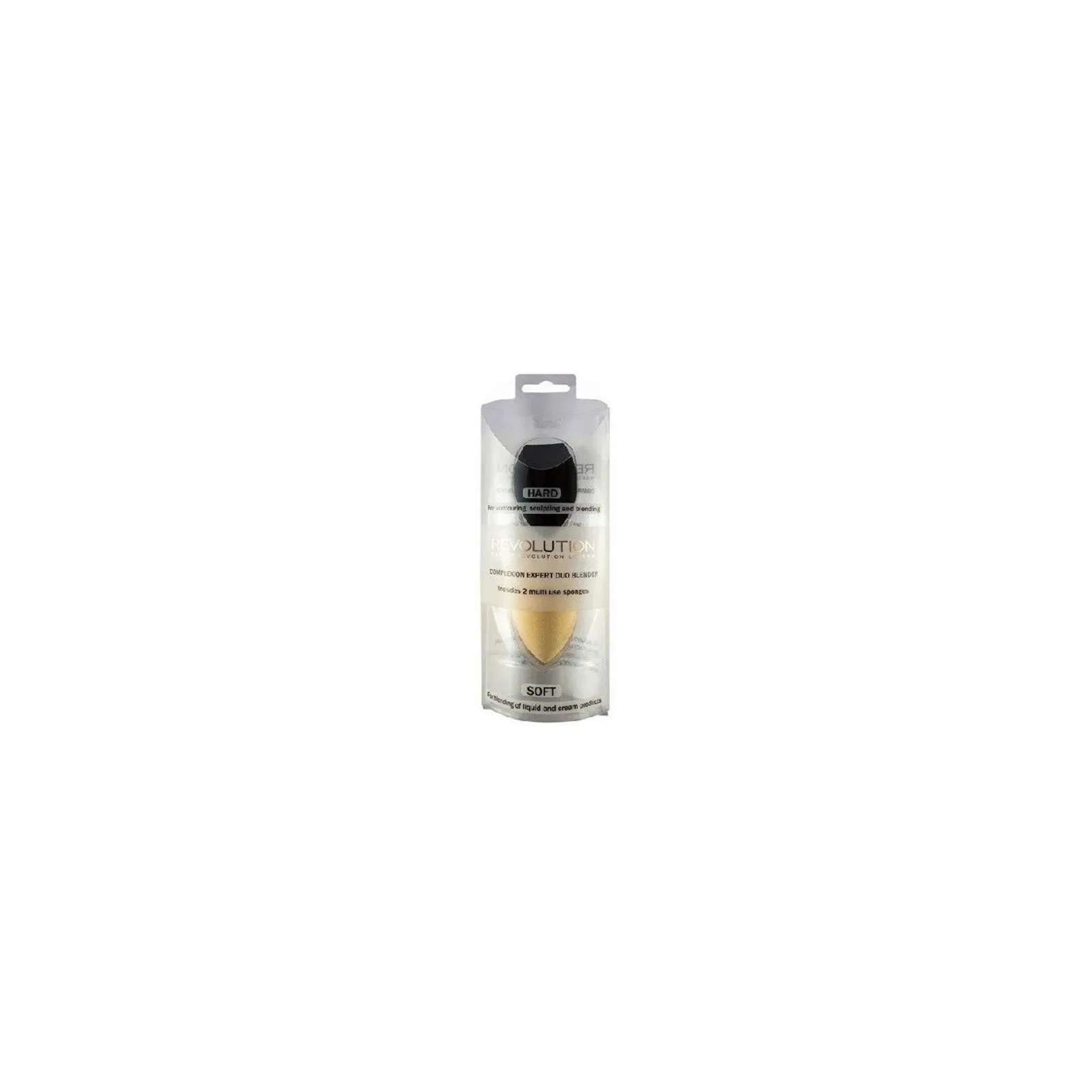 MAKEUP REVOLUTION Complexion Expert Duo Blender gąbka do fluidu 2szt