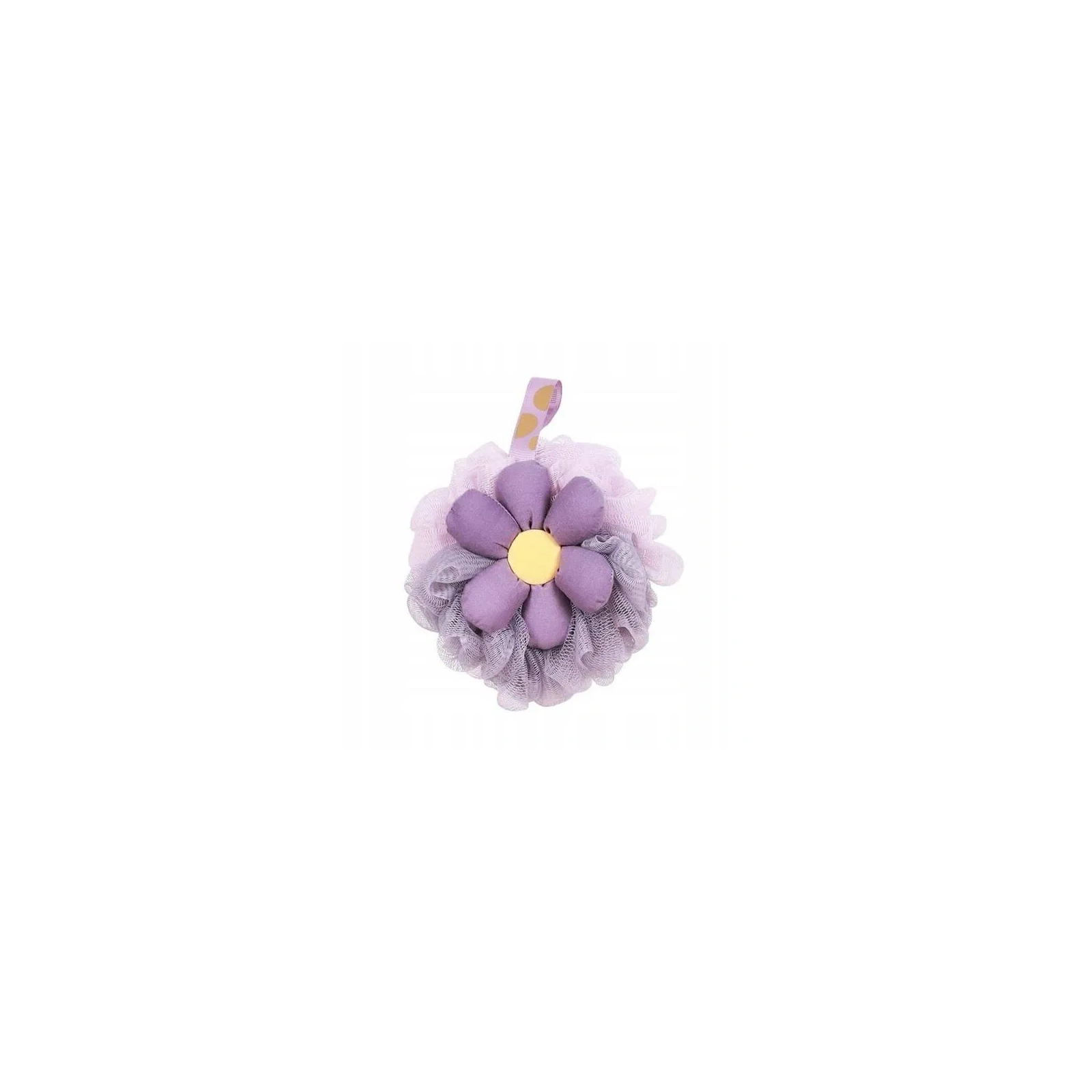 ECARLA myjka gąbka do mycia ciała na mokro 15cm Sweety Fiolet GB14FIO 