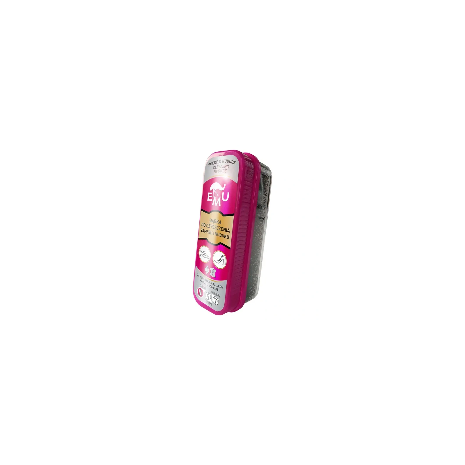 EMU Shine Shoe Sponge gąbka do czyszczenia zamszu i nubuku 