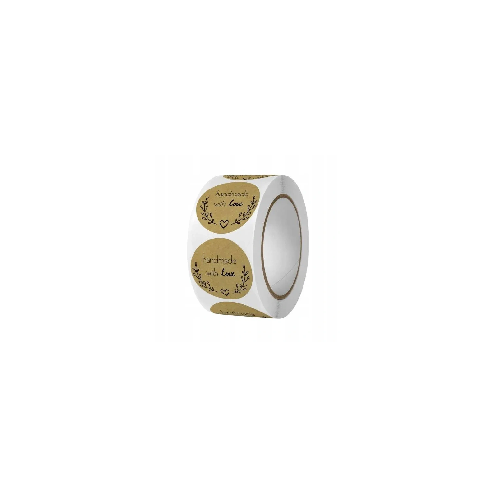 ECARLA naklejki Handmade with Love NNK11 500szt 