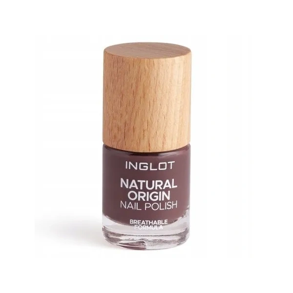 INGLOT Natural Origin lakier do paznokci 017 True Ebony 8ml