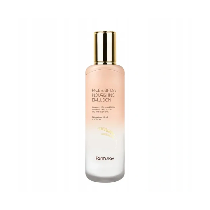 FARMSTAY Rice & Bifida emulsja do twarzy odżywcza 120ml 