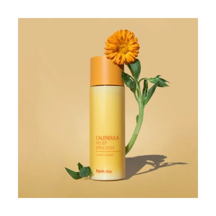 FARMSTAY Calendula Relief emulsja nawilżająca z nagietkiem 200ml 