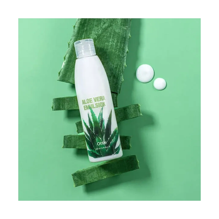 OTTIE Aloe Vera emulsja do twarzy kojąca z Aloesem 200ml 