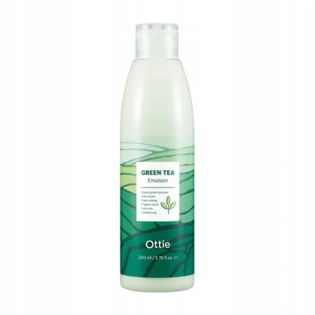 OTTIE Green Tea emulsja do twarzy nawilżająca z Zieloną Herbatą 200ml 