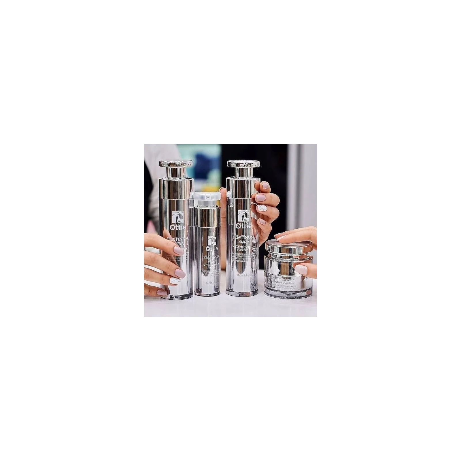 OTTIE Platinum Aura emulsja do twarzy przeciwstarzeniowa z platyną 120ml 