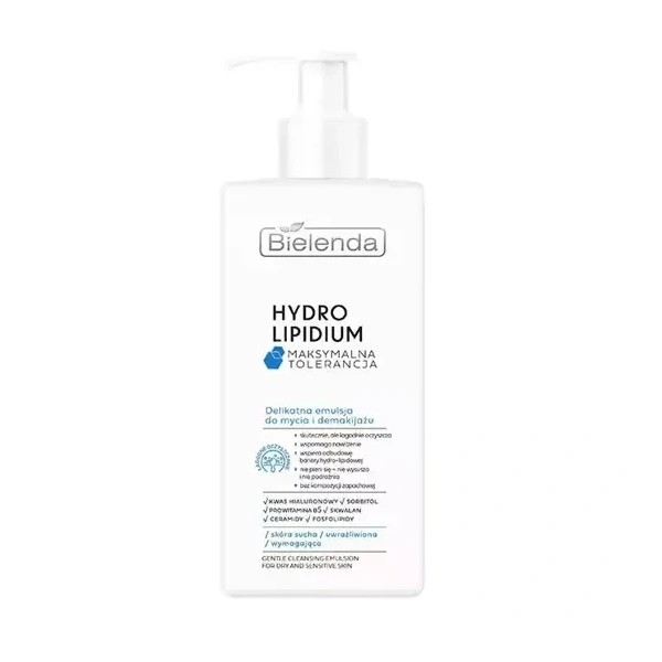 BIELENDA Hydro Lipidium emulsja do mycia twarzy 300ml