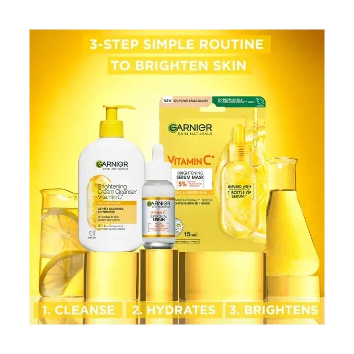 GARNIER Skin Naturals Vitamin C emulsja do mycia twarzy 250ml 