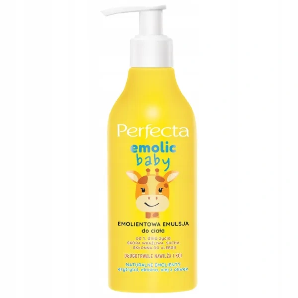 DAX Perfecta Emolic Baby emulsja do pielęgnacji ciała nawilżająca 200ml 