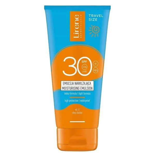 LIRENE Sun Travel Size ochronna emulsja do ciała nawilżająca SPF30 90ml 