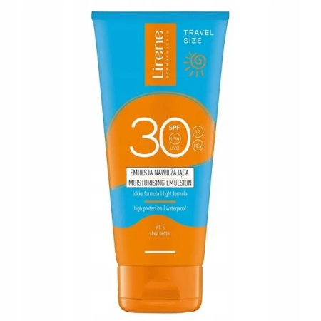 LIRENE Sun Travel Size ochronna emulsja do ciała nawilżająca SPF30 90ml 