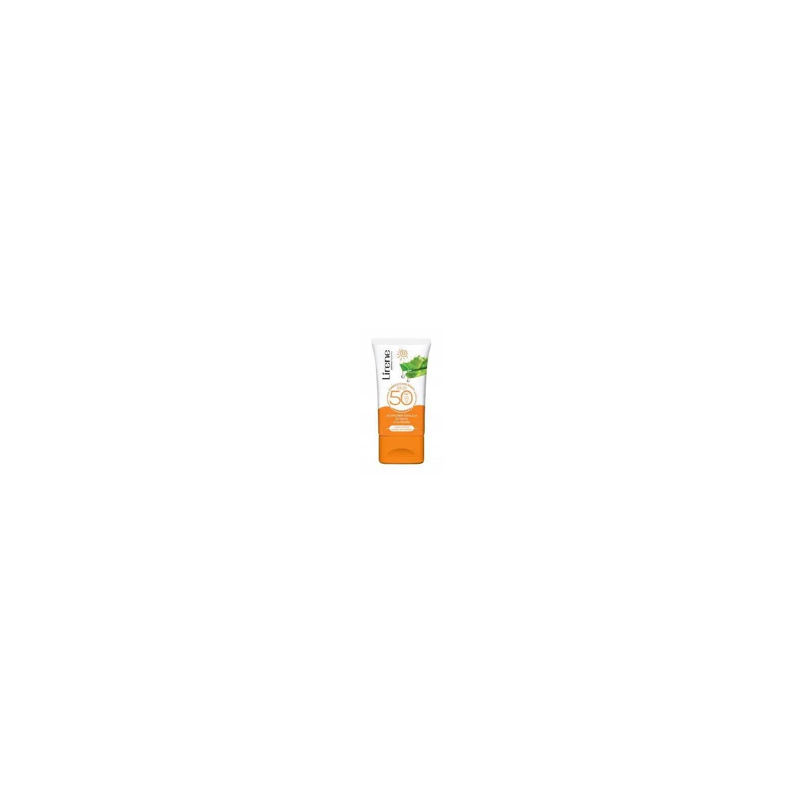 LIRENE Sun ochronna emulsja do twarzy nawilżająca SPF50, Aloes WTP 50ml