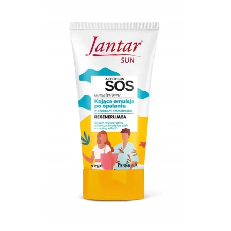 FARMONA Jantar Sun emulsja po opalaniu kojąca chłodząca 150ml