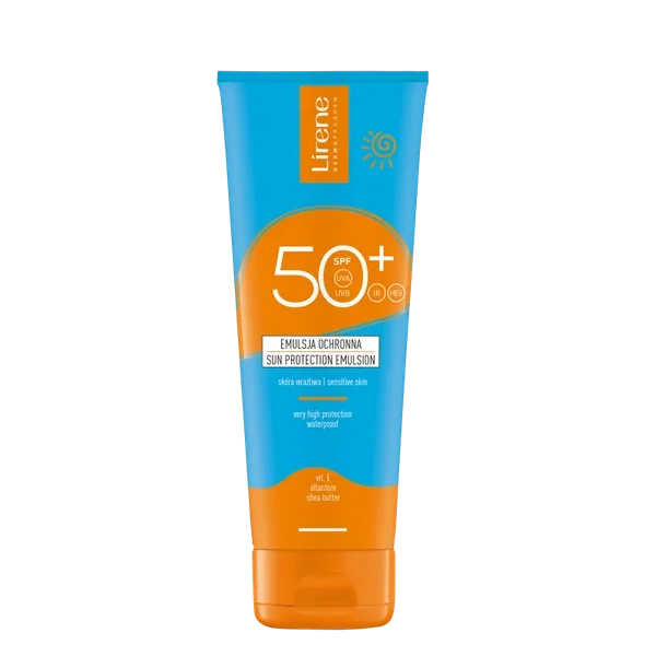 LIRENE Sun emulsja ochronna skóra wrażliwa SPF50+ 120ml 