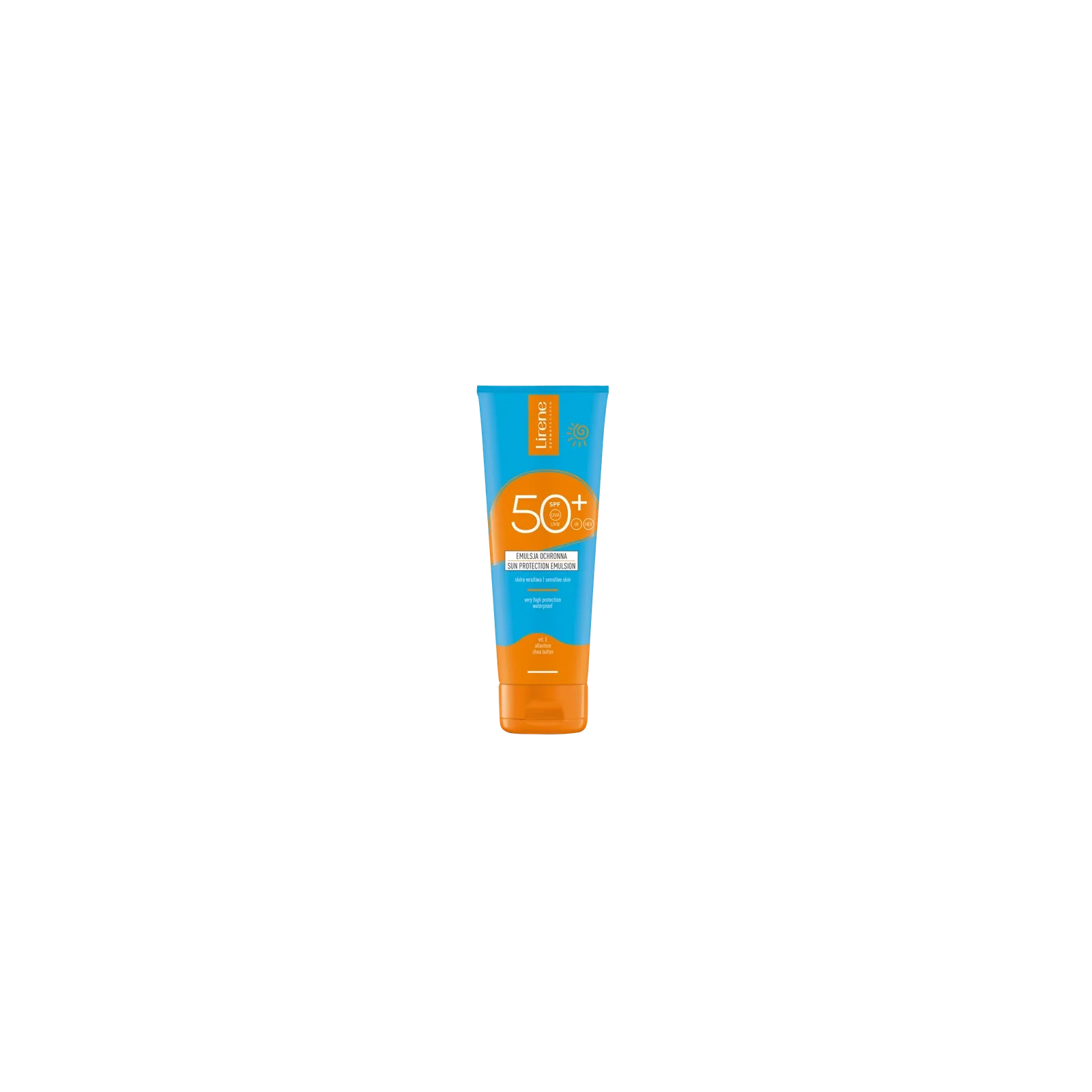 LIRENE Sun emulsja ochronna skóra wrażliwa SPF50+ 120ml 