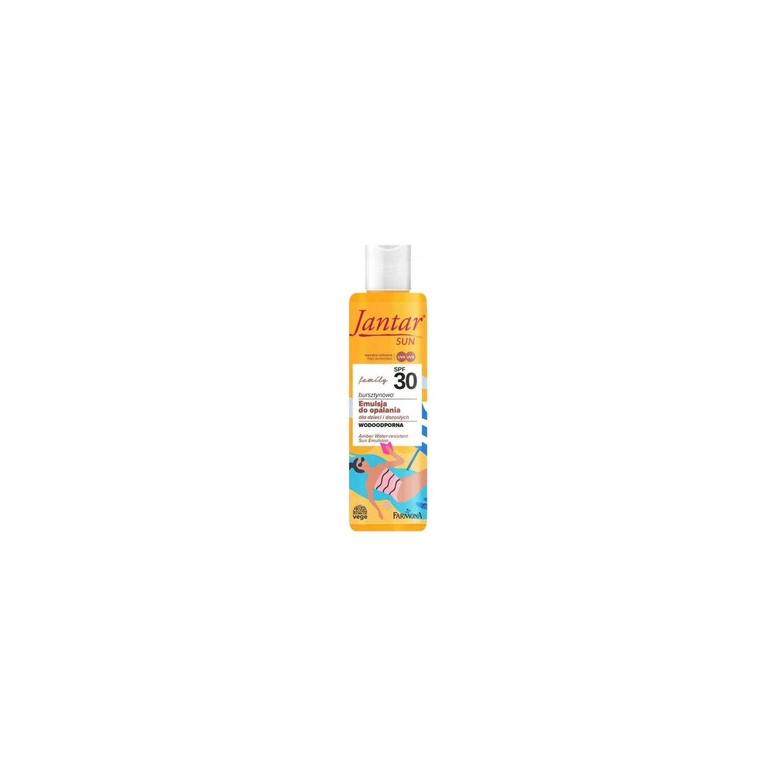 FARMONA Jantar Sun emulsja wodoodporna SPF30 200ml