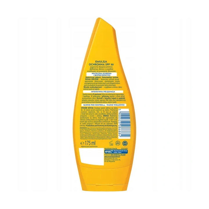 DAX Sun emulsja ochronna nawilżająca SPF 50 175ml