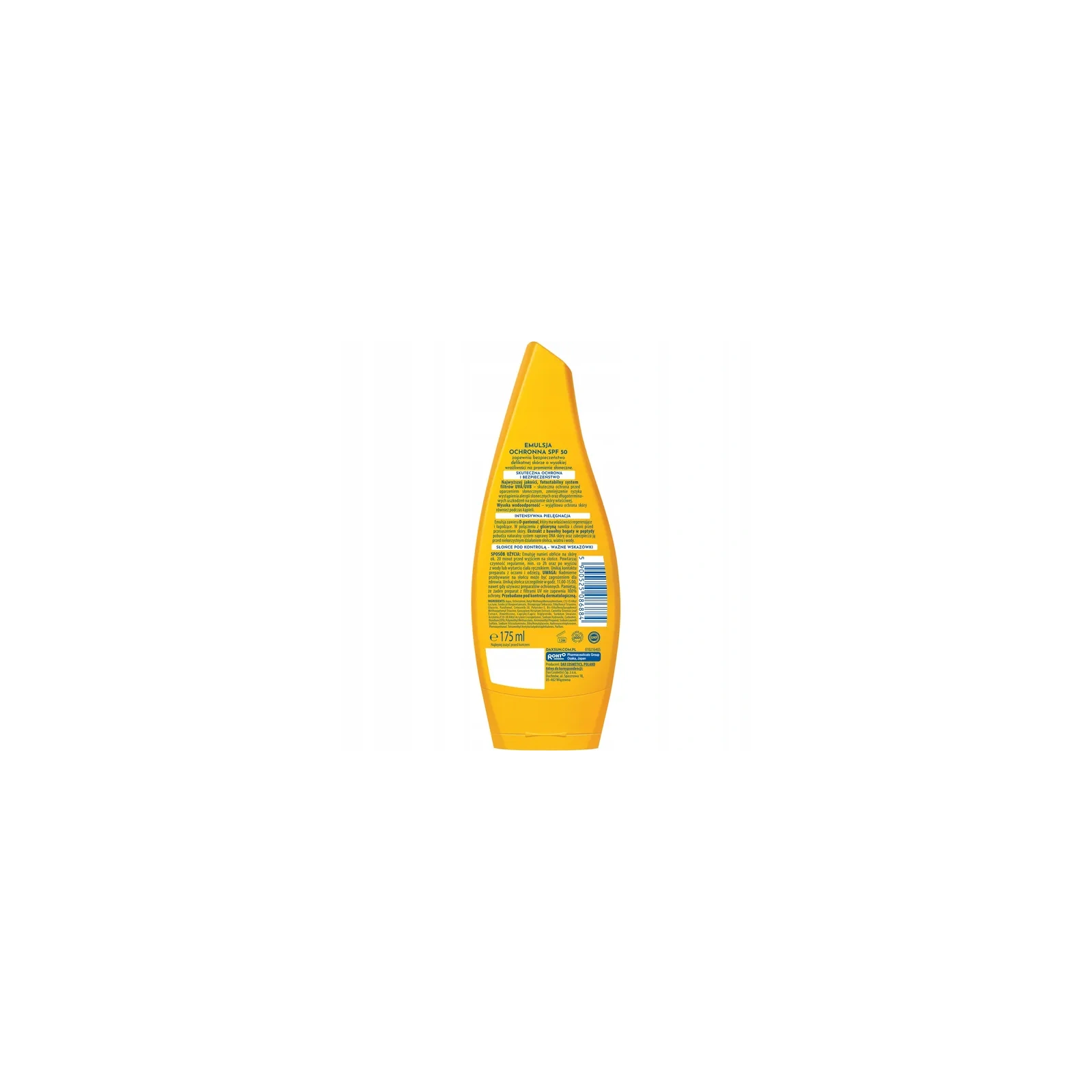 DAX Sun emulsja ochronna nawilżająca SPF 50 175ml