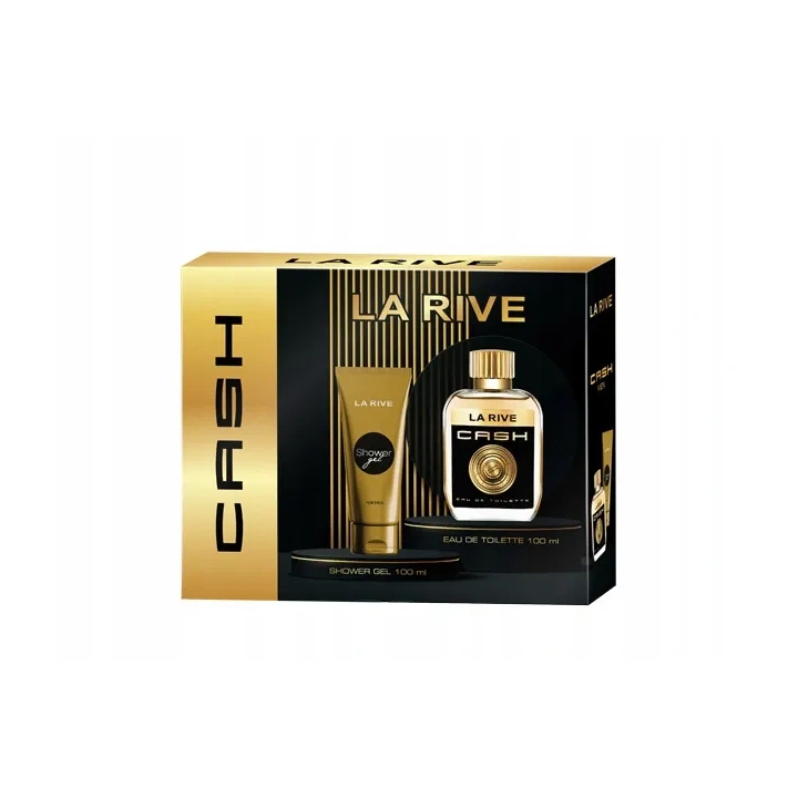 LA RIVE Men Cash zestaw żel pod prysznic 100ml + woda toaletowa 100ml