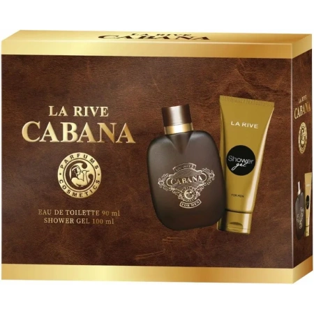 LA RIVE Men Cabana zestaw żel pod prysznic 100ml + woda toaletowa 90ml