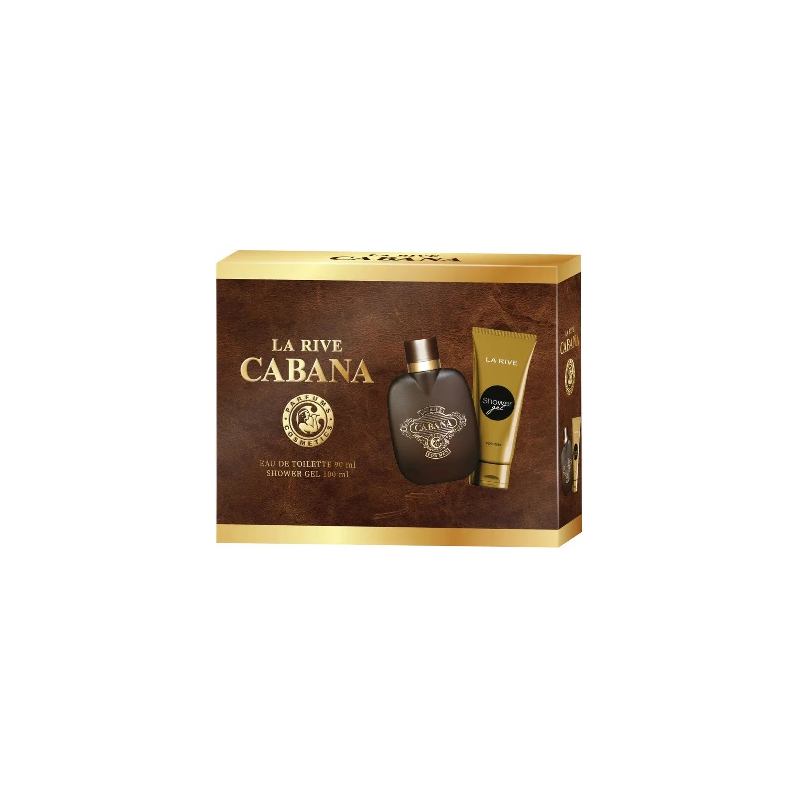 LA RIVE Men Cabana zestaw żel pod prysznic 100ml + woda toaletowa 90ml