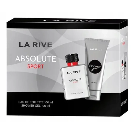 LA RIVE Men zestaw [woda toaletowa 100ml + żel pod prysznic 100ml] Absolute Sport