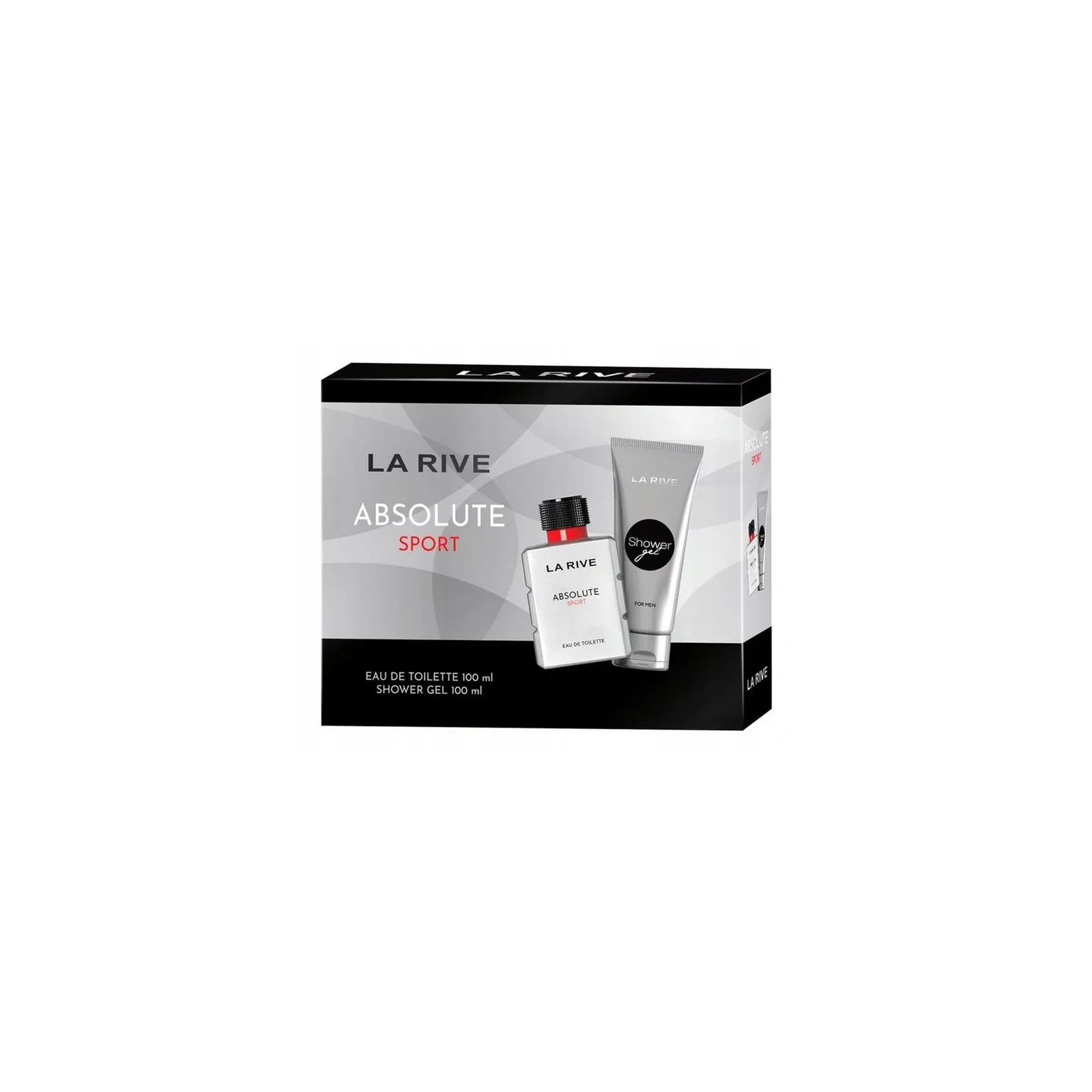 LA RIVE Men zestaw [woda toaletowa 100ml + żel pod prysznic 100ml] Absolute Sport