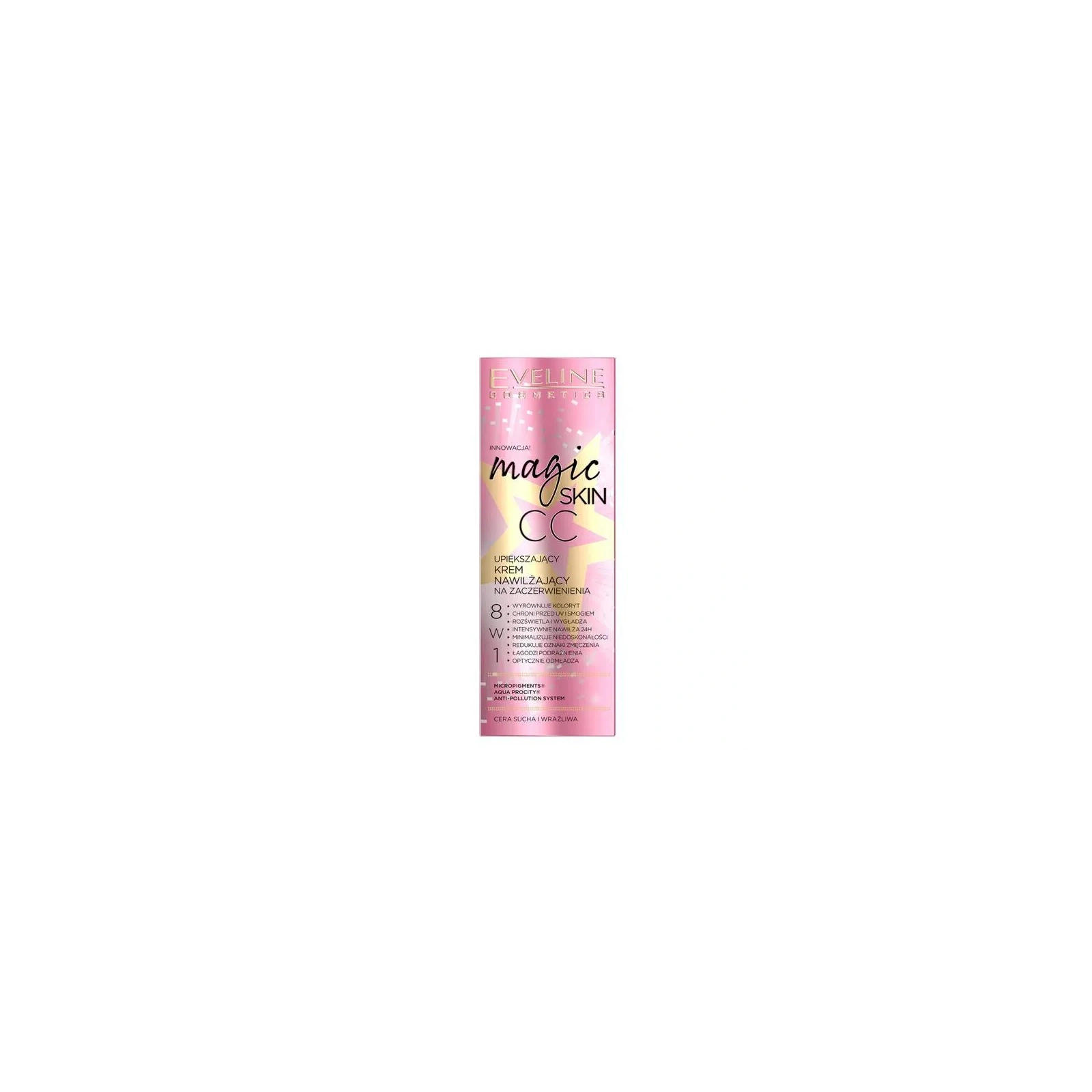 EVELINE Magic Skin nawilżający krem CC redukujący zaczerwienienia 8w1 50ml