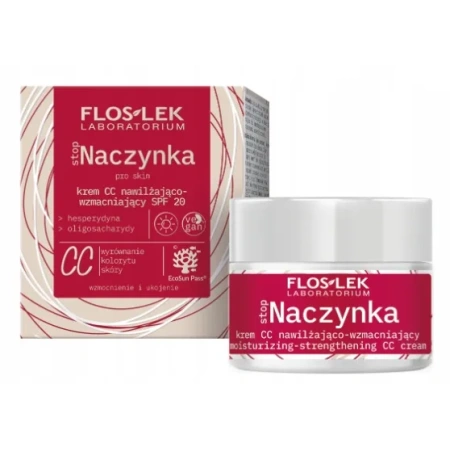 FLOSLEK Stop Naczynka Krem CC nawilżająco-wzmacniający na dzień SPF 20 50ml