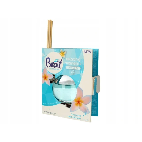 BRAIT Natural Aroma patyczki zapachowe kula w książeczce Relaxing Moments 40ml 