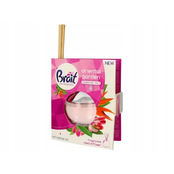 BRAIT Natural Aroma patyczki zapachowe kula w książeczce Oriental Garden 40ml 