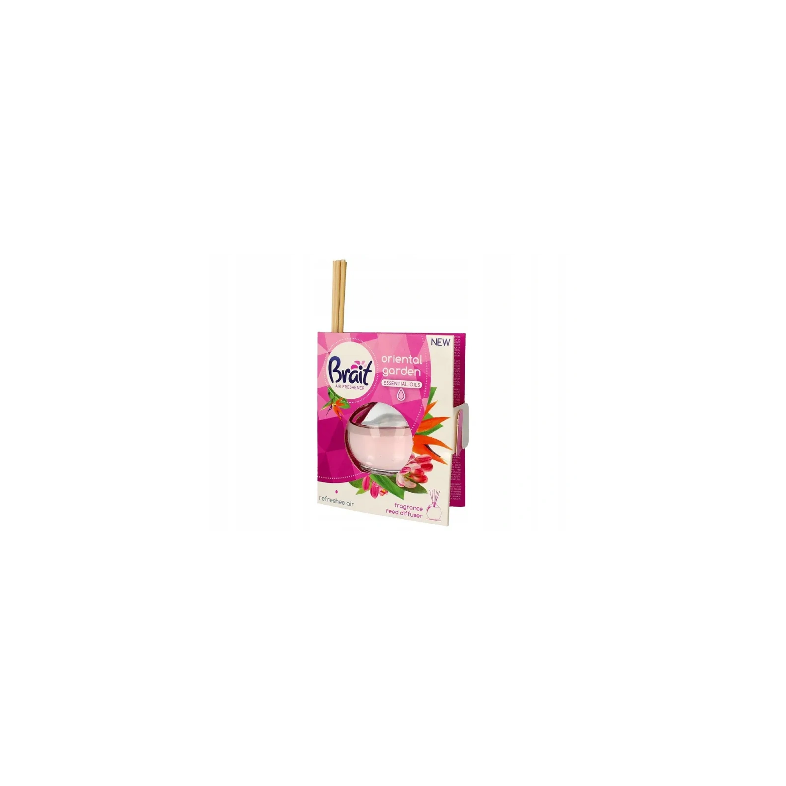 BRAIT Natural Aroma patyczki zapachowe kula w książeczce Oriental Garden 40ml 