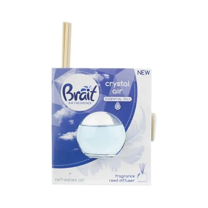 BRAIT Natural Aroma patyczki zapachowe kula w książeczce Crystal Air 40ml 