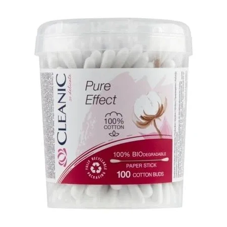 CLEANIC Pure Effect patyczki higieniczne 100szt