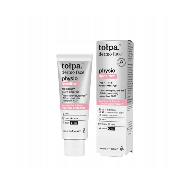 TOŁPA Dermo Face Physio Sensitive łagodzący krem-komfort do twarzy 40ml