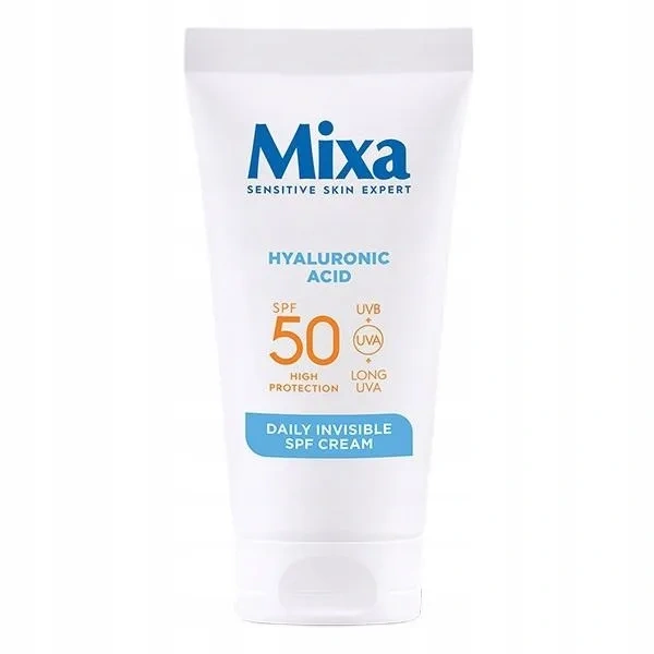 Mixa MIXA Przeciw Przesuszeniom krem nawilżający Kwas Hialuronowy SPF50 30ml — Inhaltsstoffe i ocena